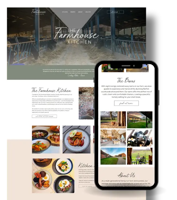 The Farmhouse Kitchen website